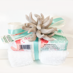 Sapone naturale con lavette...