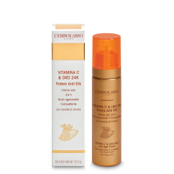 Crema Viso Vitamina C & Oro...