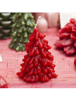 Albero laccato piccolo rosso