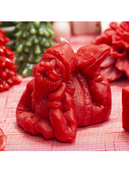 Babbo Natale sdraiato rosso