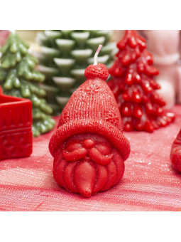 Testa Babbo Natale rosso...