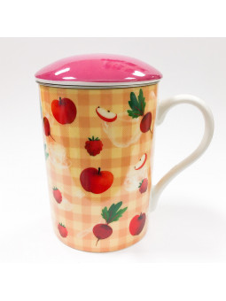 Infusiera Happy Fruits gialla