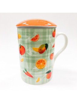 Infusiera Happy Fruits verde