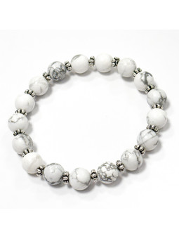 Bracciale Howlite 8mm
