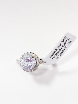 Anello Sissi con cristallo...