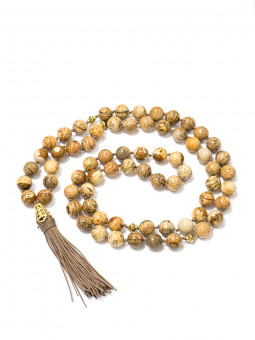 Collana diaspro paesaggio