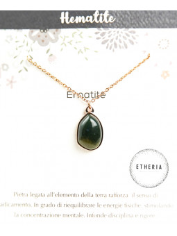 Collana Ematite
