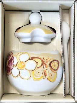 Zuccheriera in porcellana