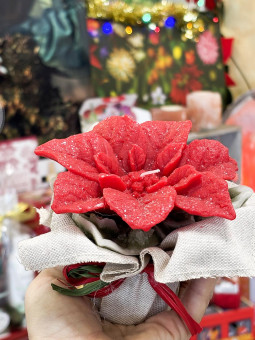 Stella di Natale con Juta...