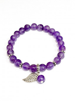 Bracciale ametista scura...