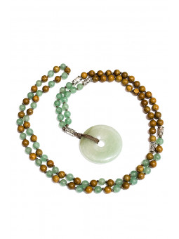 Mala in avventurina verde e...