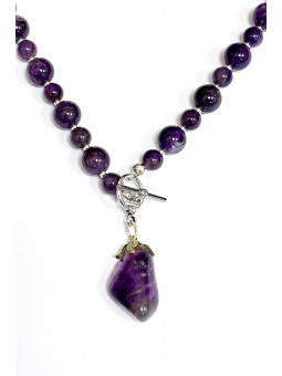 Collana con pietre di...