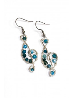 Orecchini chiave di violino...