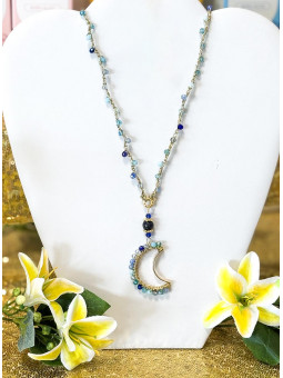 Collana blu moon