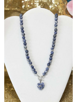 Collana con pietre di...
