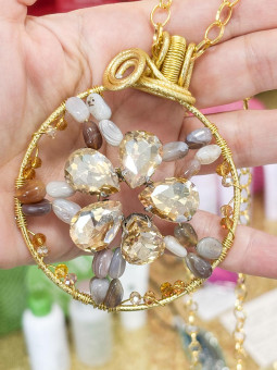 Collana regolabile con...