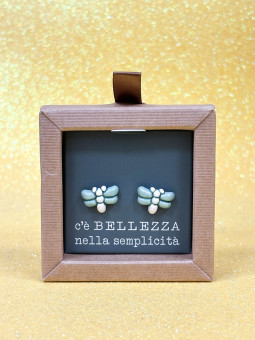 Orecchini pin libellula