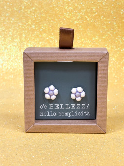 Orecchini pin margherita